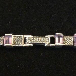 Stunning Vintage Amethyst Bracelet